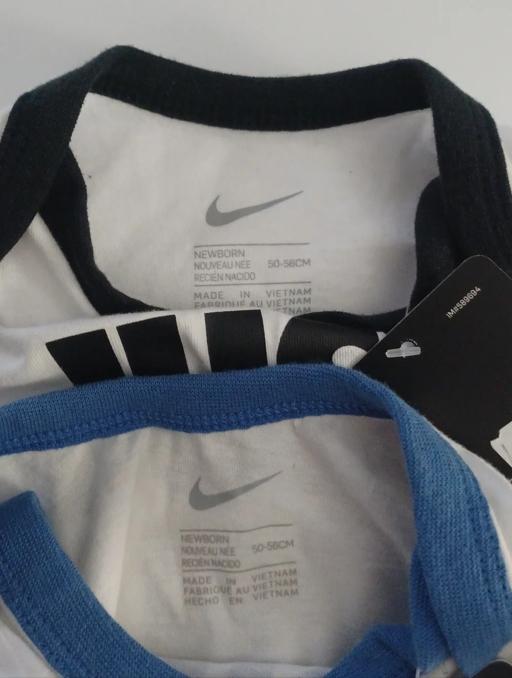 Nike Just Do It 2 Pack Onesies Sz Newborn 0/3M No DISCOUNTS!!!